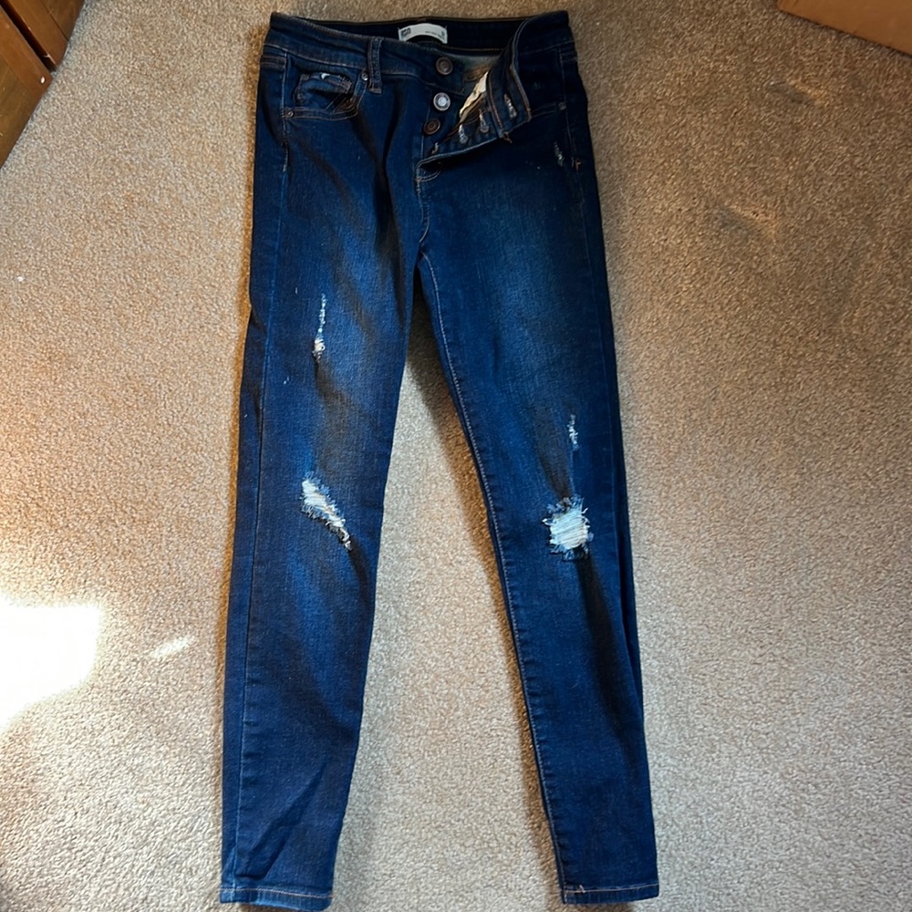 RSQ Girl's Mid-Rise Ankle Jeans